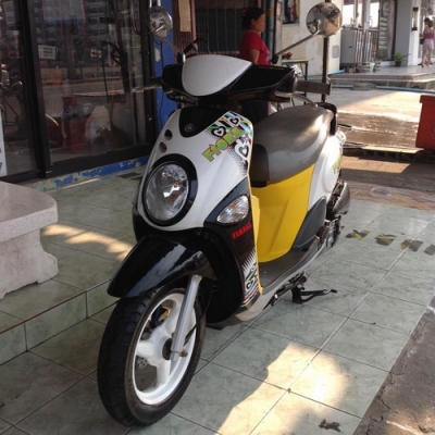 Yamaha Fiore ลายใหม่ล่าสุด รถปี55 หัวฉีดประหยัดน้ำมัน ราคาถูกครับ