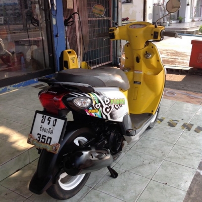 Yamaha Fiore ลายใหม่ล่าสุด รถปี55 หัวฉีดประหยัดน้ำมัน ราคาถูกครับ