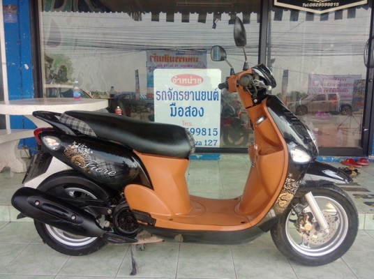 Yamaha Fiore รถปี54 หัวฉีดประหยัดน้ำมัน สีดำ-น้ำตาล สวยๆราคาถูกครับ