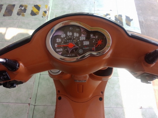 Yamaha Fiore รถปี54 หัวฉีดประหยัดน้ำมัน สีดำ-น้ำตาล สวยๆราคาถูกครับ