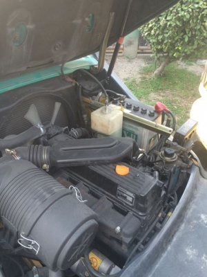 ขาย รถ Forklift  KOMATSU รุ่น FD30T-16  มือสองญี่ปุ่น เครื่องยนต์ดีเซล ยางตัน มือถือ/LINE ID : 0818617480/Kongiwatsiri