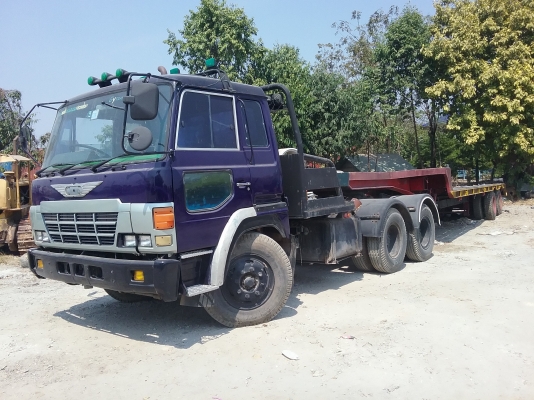 ขาย 695,000 รถสิบล้อหัวลากโรเบท HINO FR608R EF550 หัวเล่มพร้อมหางนนบุรีเล่มพร้อม 090-772-3710 090-772-3708