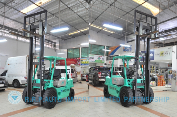 ขายรถโฟล์คลิฟท์มือสอง MITSUBISHI รุ่น FD35-00409 ราคา 430,000 บาท นำเข้าจากประเทศญี่ปุ่น 100\% ไม่เคยใช้งานในประเทศไทย