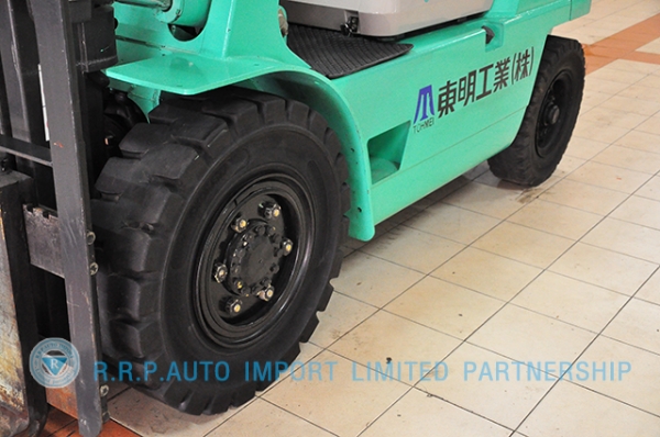 ขายรถโฟล์คลิฟท์มือสอง MITSUBISHI รุ่น FD35-00409 ราคา 430,000 บาท นำเข้าจากประเทศญี่ปุ่น 100\% ไม่เคยใช้งานในประเทศไทย