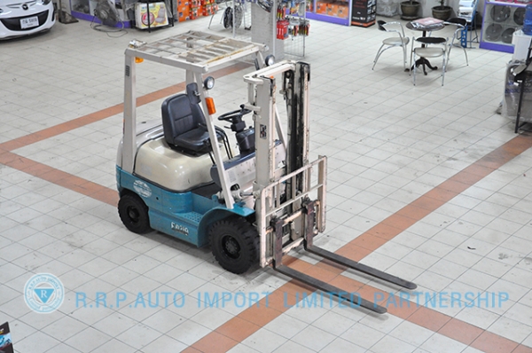 ขายรถโฟล์คลิฟท์มือสอง TOYOTA รุ่น 6FD15-11559 ราคา 265,000 บาท นำเข้าจากประเทศญี่ปุ่น 100\% ไม่เคยใช้งานในประเทศไทย