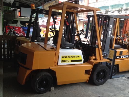 รถฟอร์คลิฟต์ KOMATSU  FD 25 เครื่องดีเซล