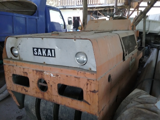 ยากขาย 115,000รถบด SAKAI  TS-30 สภาพเก่ารถสวยพร้อมใช้ 090-772-3710 090-772-3708