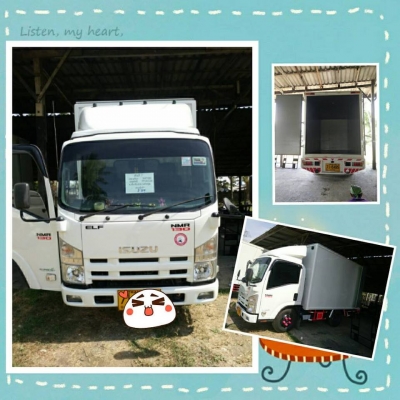 ขายดาวน์ ISUZU ELF NMR 130 ตู้บรรทุก ปี 2015
