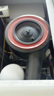 ปั้มลมสกรู 20 แรง hanshin  สภาพนางฟ้าเลย ใช้งานมา 1 ปี