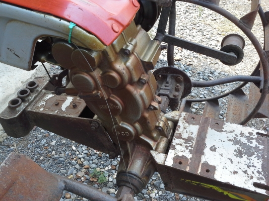 โครงรถไถเดินตาม สยามคูโบต้า NCPLUS