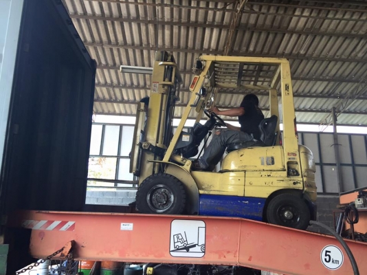 ขาย ฟอล์คลิฟต์ 1 ตัน TOYOTA 6FD10 รถมือ 2 นำเข้าจากญี่ปุ่น 100\%