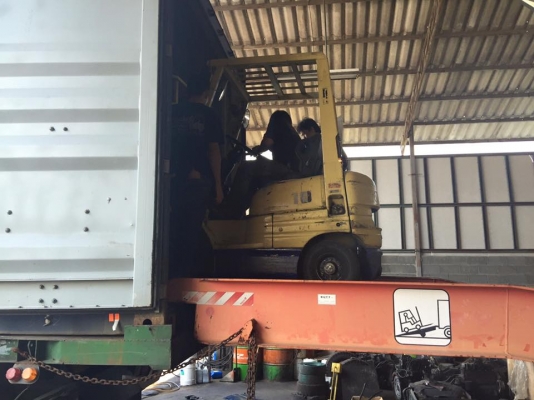 ขาย ฟอล์คลิฟต์ 1 ตัน TOYOTA 6FD10 รถมือ 2 นำเข้าจากญี่ปุ่น 100\% ขาย ฟอล์คลิฟต์ 1 ตัน TOYOTA 6FD10 รถมือ 2 นำเข้าจากญี่ปุ่น 100\%