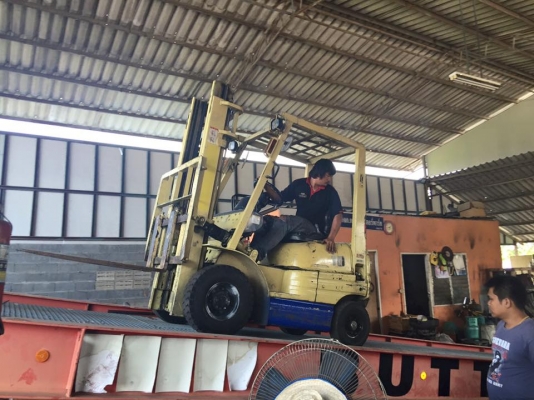 ขาย ฟอล์คลิฟต์ 1 ตัน TOYOTA 6FD10 รถมือ 2 นำเข้าจากญี่ปุ่น 100\% ขาย ฟอล์คลิฟต์ 1 ตัน TOYOTA 6FD10 รถมือ 2 นำเข้าจากญี่ปุ่น 100\%