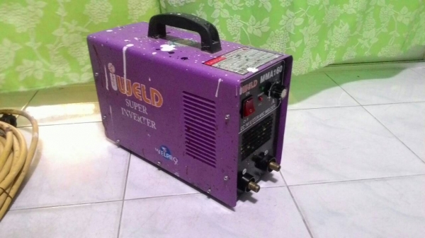 ตู้เชื่อม ยี่ห้อ IWELD ระบบซุปเปอร์อินเวอร์เตอร์ ขนาด 160 แอมป์ สภาพพร้อมใช้งานครับ ตู้เชื่อม ยี่ห้อ IWELD ระบบซุปเปอร์อินเวอร์เตอร์ ขนาด 160 แอมป์ สภาพพร้อมใช้งานครับ