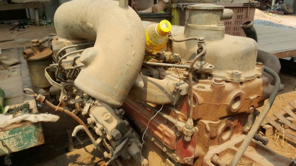 ขาย เครื่อง HINO EH700 168 แรงม้า ไม่มีใบคุม มีปั้มลม ไดชาร์ต ไดสตาร์ทครบ