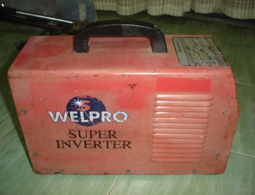 ขายเครื่องเชื่อมไฟฟ้าอินเวอร์เตอร์ welpro ขนาด 160 แอมป์ อุปกรณ์ครบ พร้อมใช้งานครับ