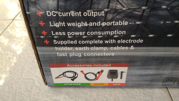 เครื่องเชื่อมแบบพกพา ขนาดถึง  350 A.ยี่ห้อ TENYA เป็นระบบ Inverter Welder จ่ายไฟฟ้าเชื่อมเป็นแบบ DC   ทำให้การเชื่อมง่าย และแนวการเชื่อมสวยกว่าทั่วๆไป ใช้ไฟบ้านได้เลย