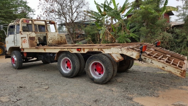 ขาย10ล้อเทรลเลอร์หางลาก200 hino f17 195HO7D 2เพลา แชชซีสวย เพาเวอร์ เบรคทิ๊ฟฟี่ สภาพพร้อมใช้งานทะเบียนภาษีเต็ม