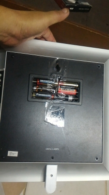 TWO IN ONE กระจก + นาฬิกา LED สีแดง จะแสดงตัวเลขออกมาเมือตรวจเจอการเคลื่อนไหวของคน