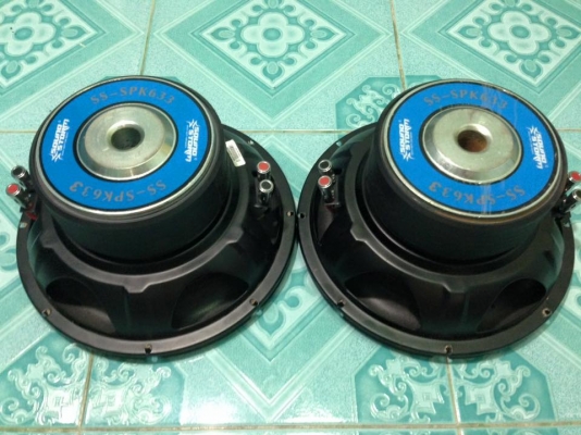 ซับ10นิ้ว Soundstrom มือสองสภาพสวยกริ้ฟเดิมๆ โครงปั้มว้อยคู่แม่เหล็กสองก้อน ใช้งานปกติ ขายคู่ละ 1650 บาท สนใจ0892425454 อยู่สระบุรี(รับเองยิ่งดี)