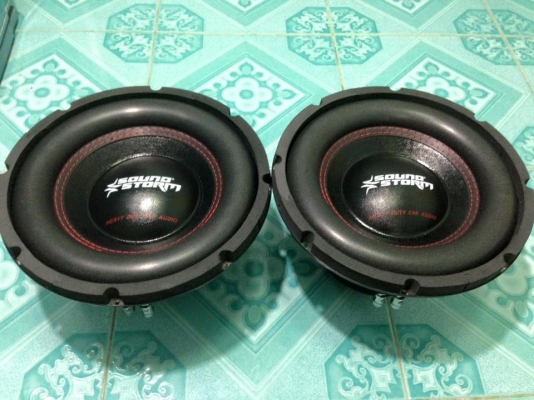 ซับ10นิ้ว Soundstrom มือสองสภาพสวยกริ้ฟเดิมๆ โครงปั้มว้อยคู่แม่เหล็กสองก้อน ใช้งานปกติ ขายคู่ละ 1650 บาท สนใจ0892425454 อยู่สระบุรี(รับเองยิ่งดี)