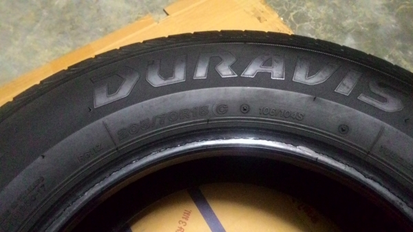 ยาง 205/70/15 ปี13 Duravis R611= 4เส้น>>>>>3200บาท