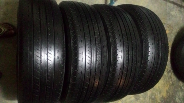 ยาง 205/70/15 ปี12 บริสโตน Duravis R611= 4เส้น