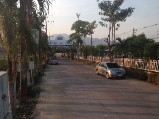 ขายบ้านลานนาชั้นเดียว57ต.ร.วติดถนนคันคลองเขตอ.เมืองแม่เหียะ