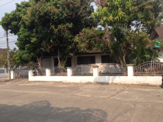 ขายบ้านลานนาชั้นเดียว57ต.ร.วติดถนนคันคลองเขตอ.เมืองแม่เหียะ