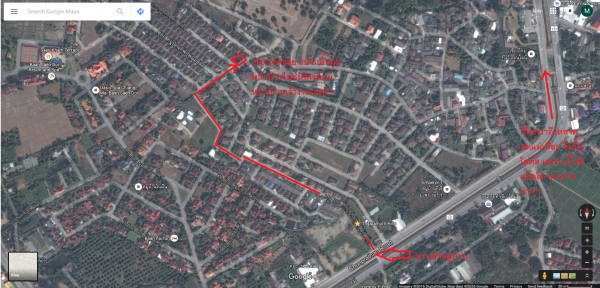 ขายบ้านลานนาชั้นเดียว57ต.ร.วติดถนนคันคลองเขตอ.เมืองแม่เหียะ