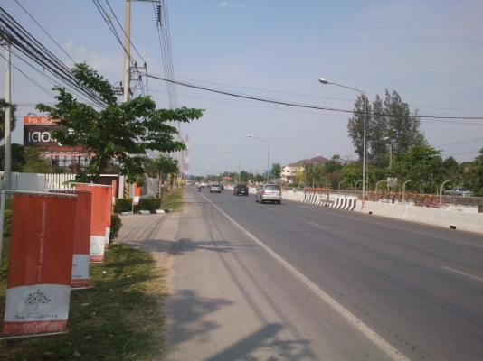 ขายบ้านลานนาชั้นเดียว57ต.ร.วติดถนนคันคลองเขตอ.เมืองแม่เหียะ