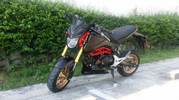 ขายmsx125ปี56เครื่องเดิมไม่เคยแกะ38000