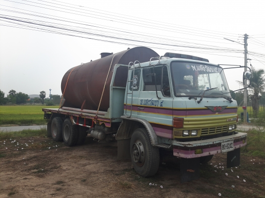 ขายรถบรรทุกน้ำ10ล้อ ฮีโน่ มือเดียว สภาพดีพร้อมถังน้ำครับ.