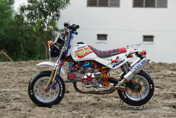 วุฒิ นนบุรี ขาย HONDA MONKEY BAJA ยุ่นแท้พร้อมชุดแต่ง