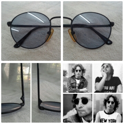 แว่นตาทรง 'หยดน้ำ' พร้อมคลิปออน  MA WEST COLLEGE made in Englad  ราชสีห์ดำ!