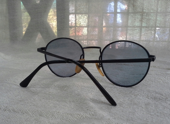 แว่นตาทรง 'หยดน้ำ' พร้อมคลิปออน  MA WEST COLLEGE made in Englad  ราชสีห์ดำ!