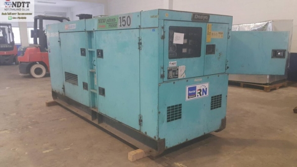 ขาย เครื่องปั่นไฟ DENYO DCA-150SPM เก่าญี่ปุ่น สภาพดี