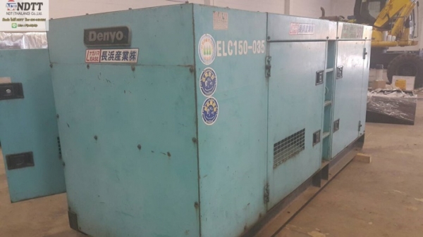 ขาย เครื่องปั่นไฟ DENYO DCA-150SPM เก่าญี่ปุ่น สภาพดี