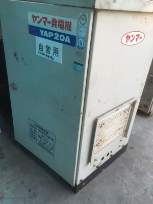 ขายเครื่องปั่นไฟสภาพดี มือสองจากญี่ปุ่น พร้อมใช้งานสูบน้ำซัมเมอท หรือมอร์เตอร์