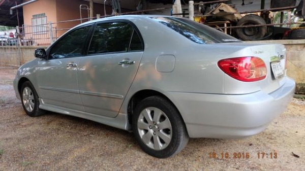 อัลติส 1.8E ยางมิชลีนใหม่เอี่ยม พร้อมใช้งานได้เลย