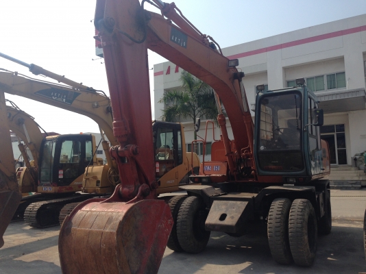 ขายรถขุดล้อยาง HITACHI EX100WD-3C