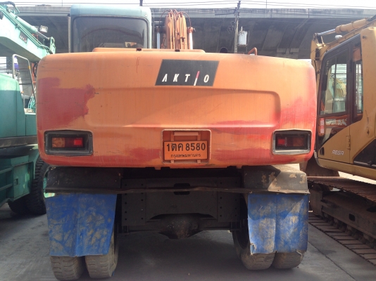 ขายรถขุดล้อยาง HITACHI EX100WD-3C