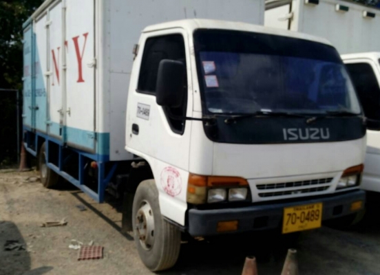 หกล้อ อีซูชุ NQR120ปี41ตู้10บาน ช่วงยาว5.50ม สภาพดีสวยพร้อมใช้ ทะเบียนพร้อมโอน