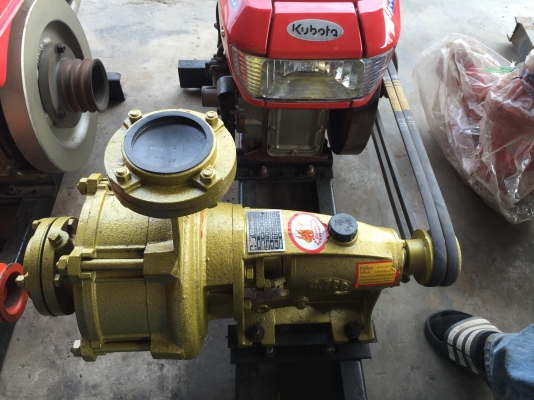 ขายเครื่องสูบน้ำแรงดันสูงขนาด3นิ้ว2ใบพัดพร้อมเครื่องคูโบต้า RT-120