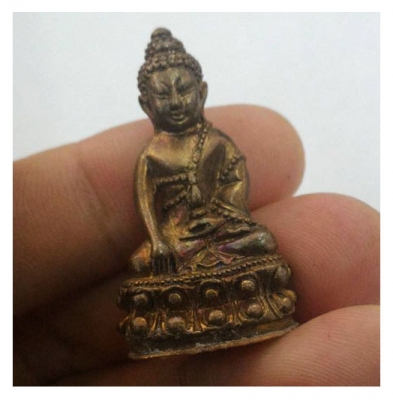 พระกริ่งฉินโท หลวงปู่มีชัย กามฉินโท ก้นซิม อุดมวลสารดีสารพัด มีโค๊ดแท้ชัดเจน