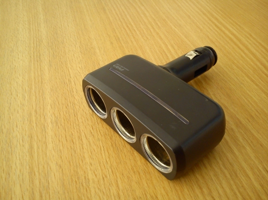 ช่องต่อพ่วงไฟที่จุดบุหรี่ แบบ3ช่อง PAN PROCASTER