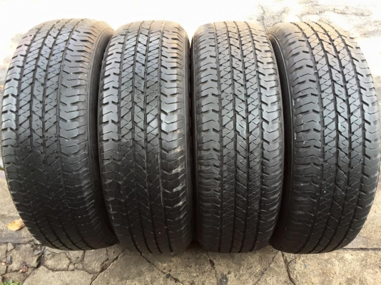 ขายยาง BRIDGESTONE Dueler H/T 205-70-15 ปี12 ดอกสวย พร้อมใช้งาน ชุดละ 3,500 บาท