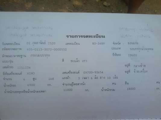 ขาย 10 ล้อ ISUZU 1 เพลา เครื่องแน่น แห้งแรงดีมาก ( EH700) 168 แรงม้า รถวิ่งดี ขับขี่ง่าย ยางดี ภาษีเต็ม พร้อมโอน พร้อมใช้งานได้เลย ขาย 10 ล้อ ISUZU 1 เพลา เครื่องแน่น แห้งแรงดีมาก ( EH700) 168 แรงม้า รถวิ่งดี ขับขี่ง่าย ยางดี ภาษีเต็ม พร้อมโอน พร้อมใช้งานได้เลย