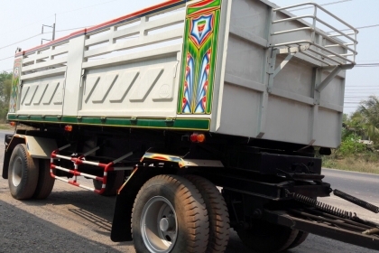 ขายลูกพ่วงอู่สามมิตร 2 เพลา ยางดี ทะเบียนพร้อม