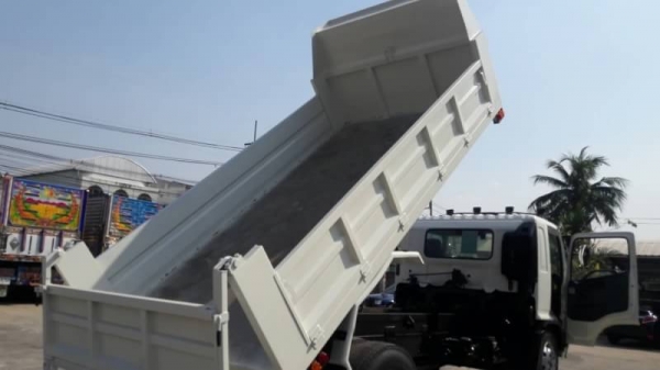 ขายหกล้อดัมพ์ Hino FG1J เครื่อง JO8C-220 แรง ปี 50 กระบะดัมพ์ต่อใหม่ยาว 4.50 เมตร รถสวยพร้อมใช้งาน